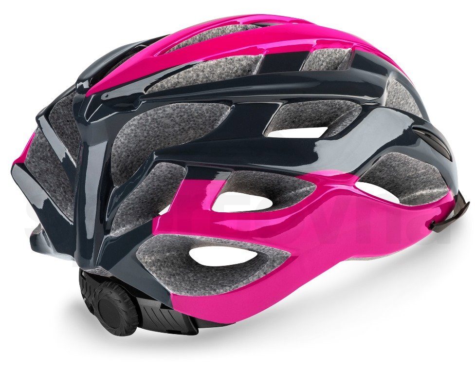 Cyklo helma R2 Tour - růžová/černá
