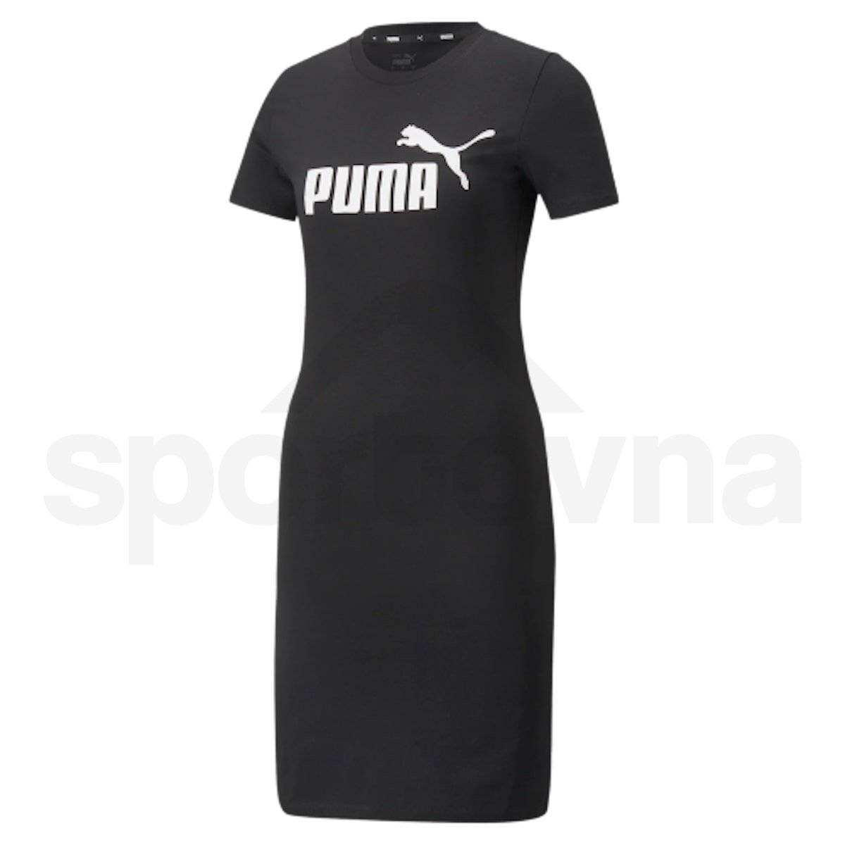 84834901-saty Puma ESS Slim Tee Dress W-cerna