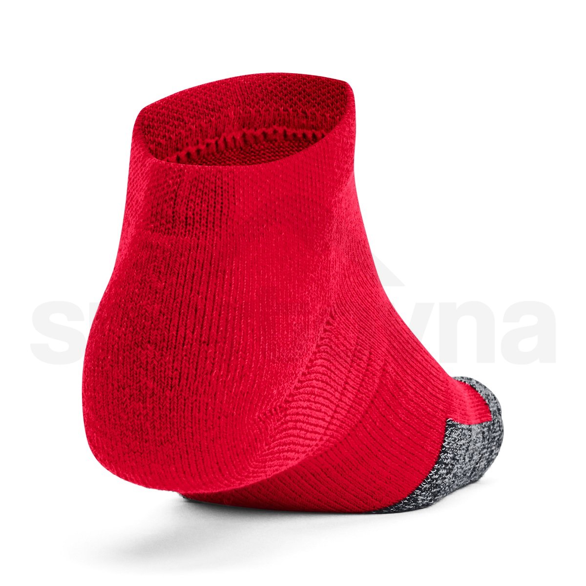 Ponožky Under Armour Heatgear Low Cut 3Pk - červená/šedá/černá