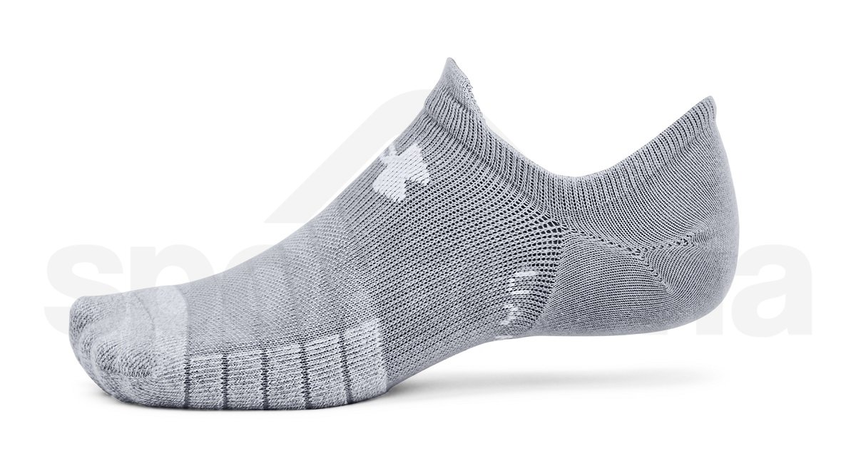 Ponožky Under Armour Heatgear UltraLowTab 3Pk - šedá/bílá/černá