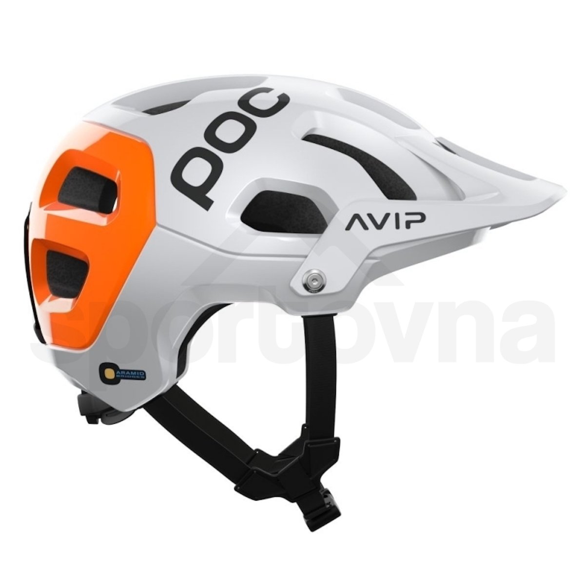 Cyklo helma POC Tectal Race MIPS NFC - bílá
