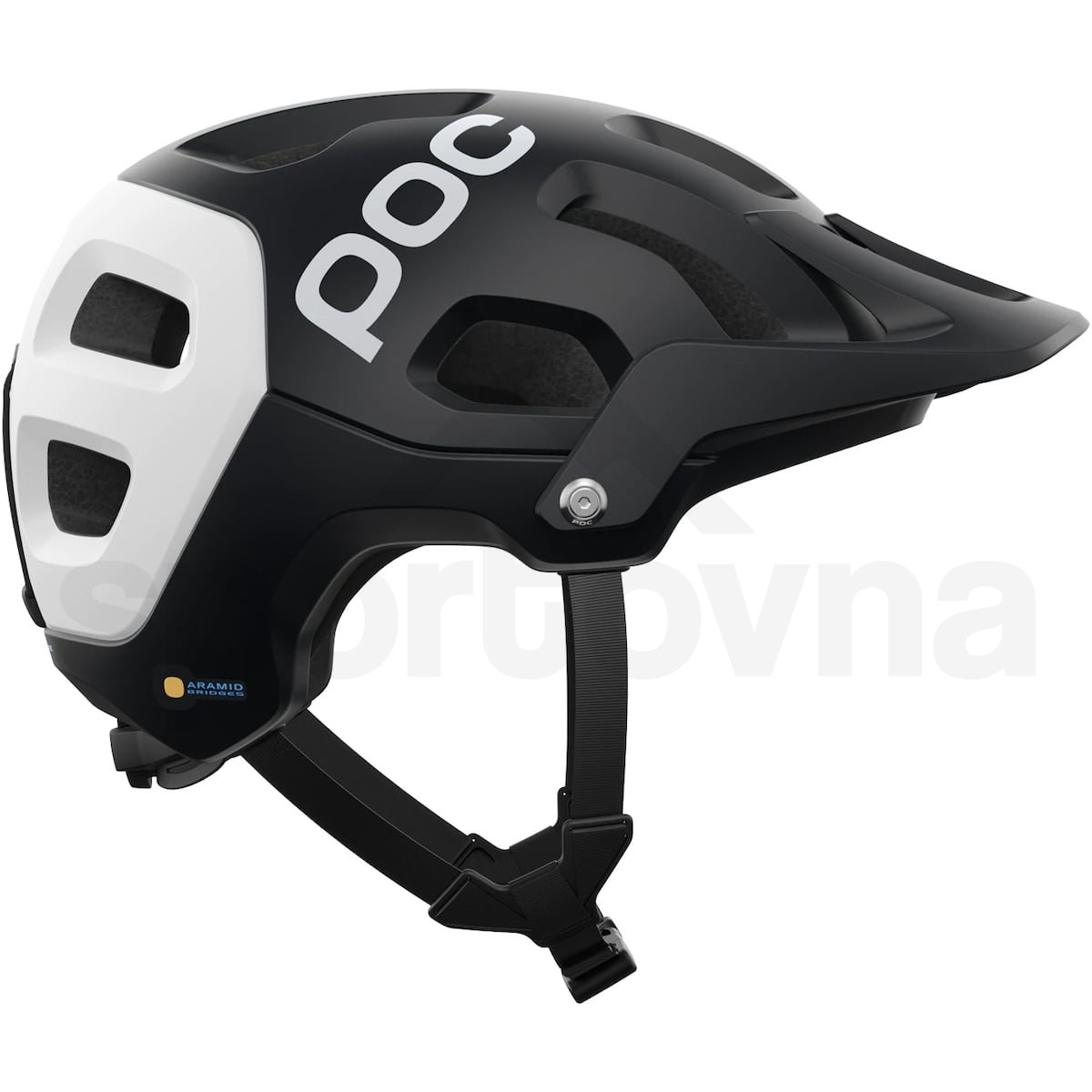 Cyklo helma POC Tectal Race MIPS - černá