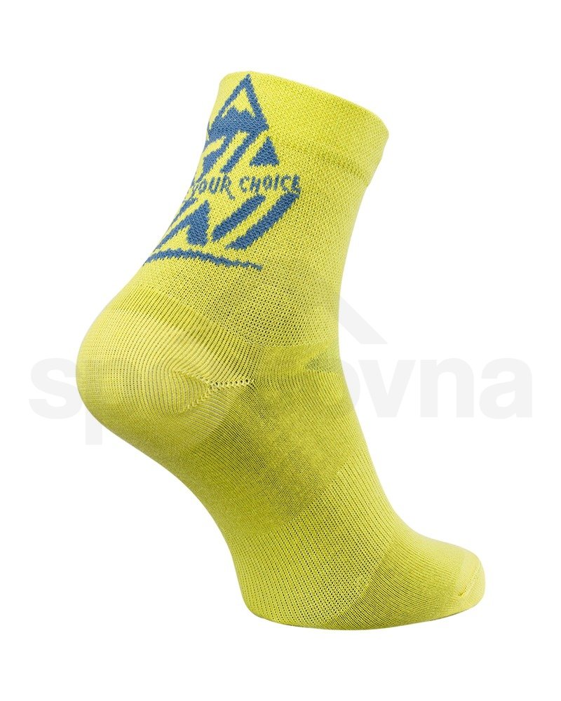 Cyklistické Silvini ponožky Orino UA1809 - žlutá/modrá