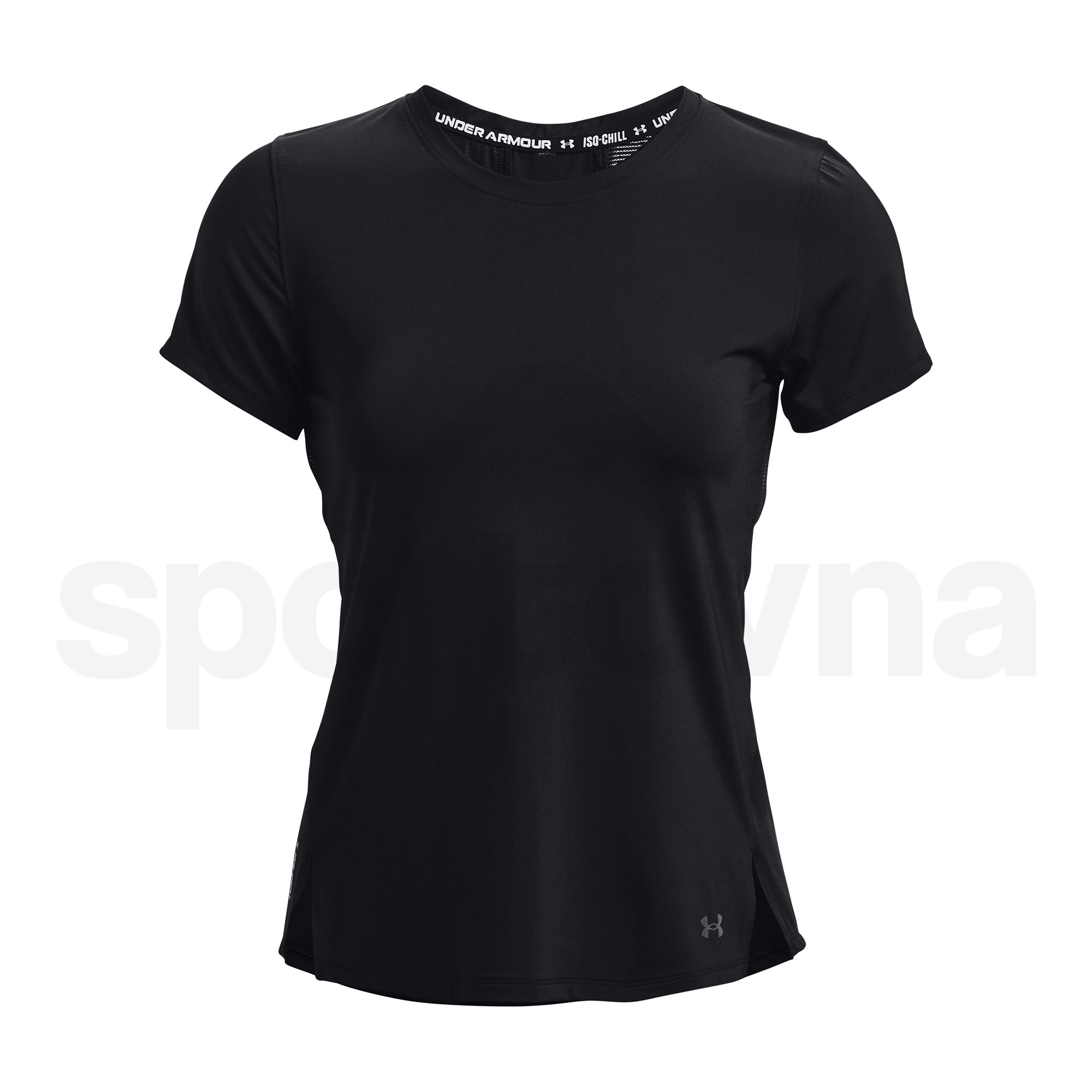 Tričko Under Armour UA IsoChill Run Laser Tee W - černá