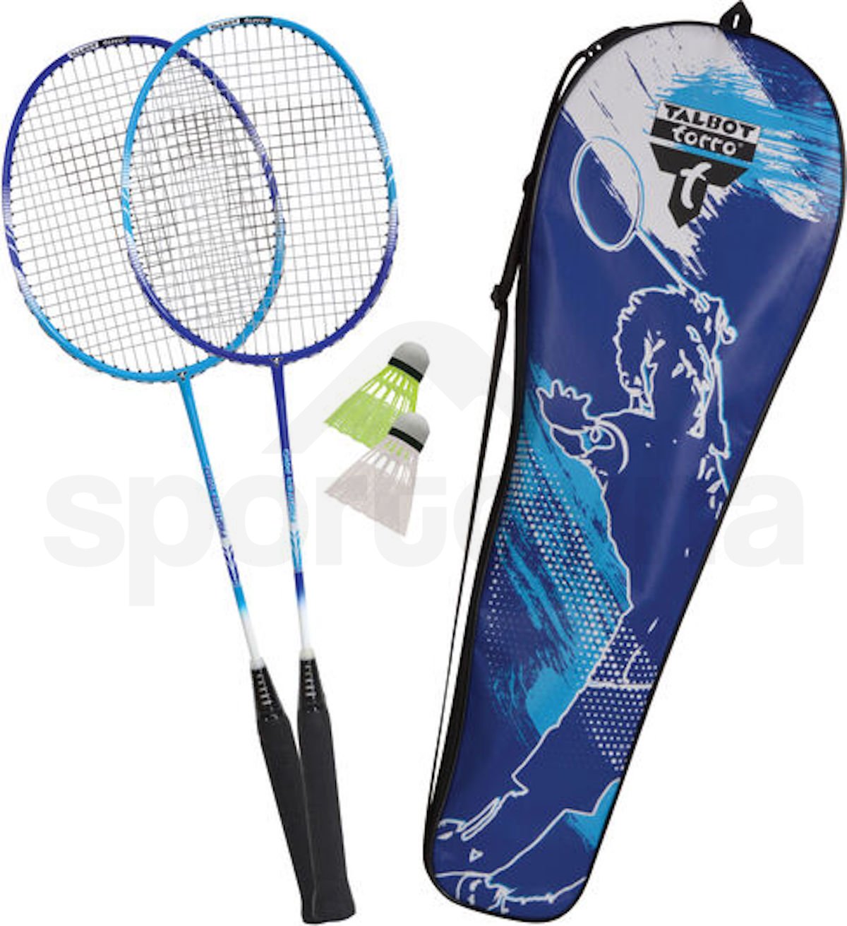 Badmintonová sada Talbot Torro 2 Fighter - modrá