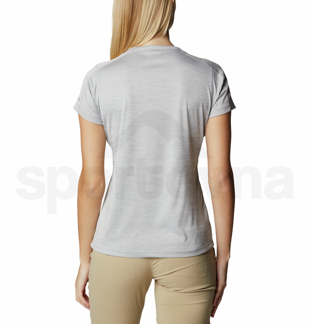 Tričko Columbia Zero Rules™ Short Sleeve Shirt W - světle šedá