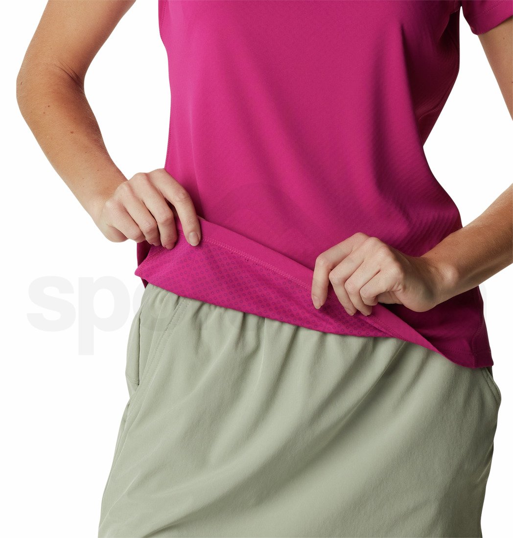 Tričko Columbia Zero Rules™ Short Sleeve Shirt W - růžová