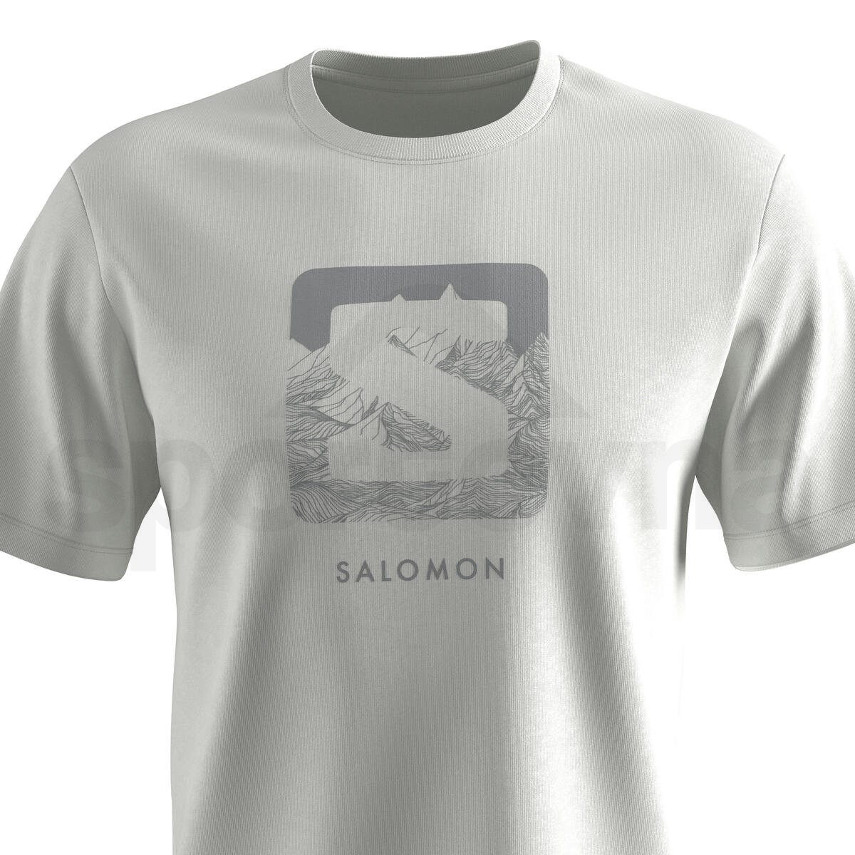 Tričko Salomon Outlife Logo Tee M - bílá