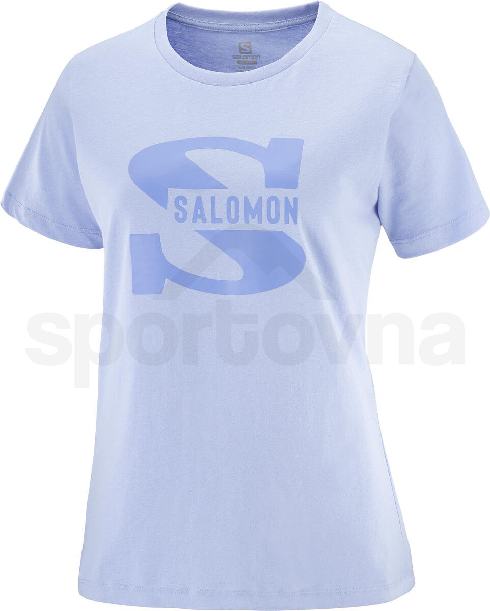 Tričko Salomon Outlife Big Logo Tee W - modrá