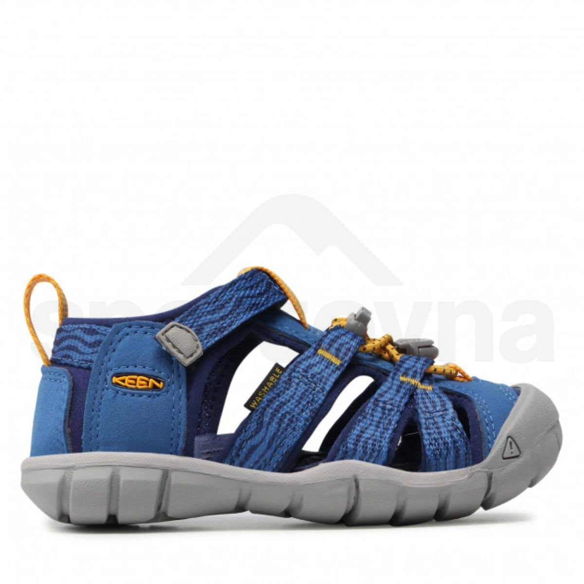 Obuv - sandály Keen Seacamp II CNX J - modrá/oranžová