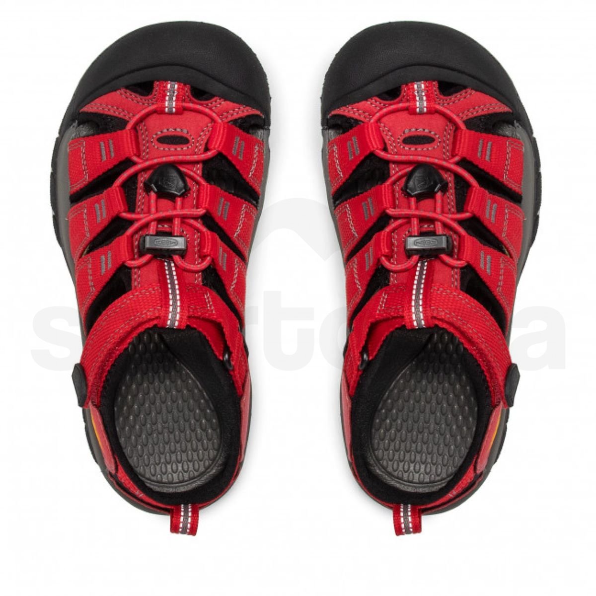 Obuv - sandály Keen Newport H2 J - červená