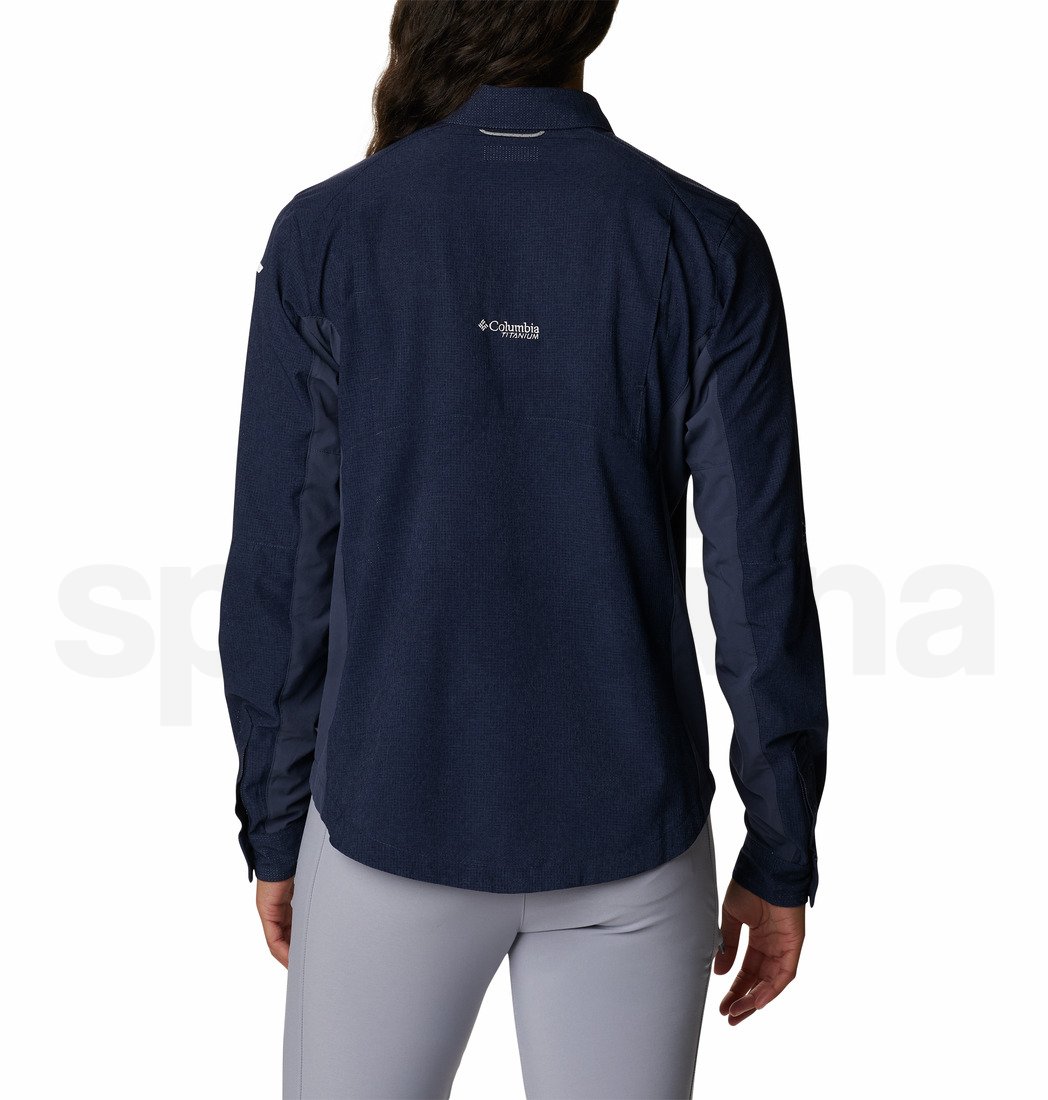 Košile Columbia Titan Pass™ Irico LS Shirt W - tmavě modrá