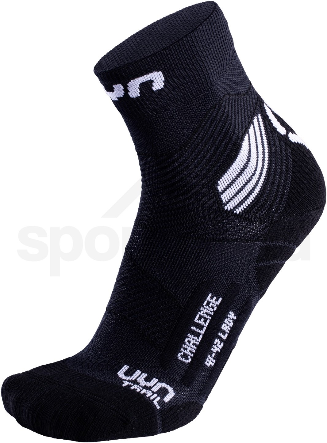 Ponožky UYN Run Trail Challenge W - černá/bílá