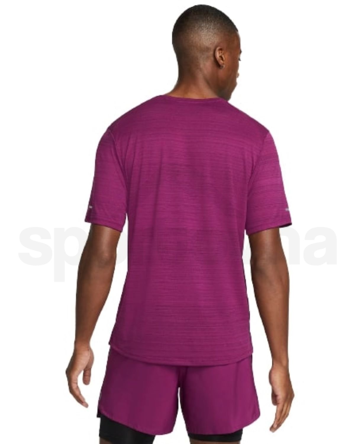 Tričko Nike Dri-FIT Miler M - fialová
