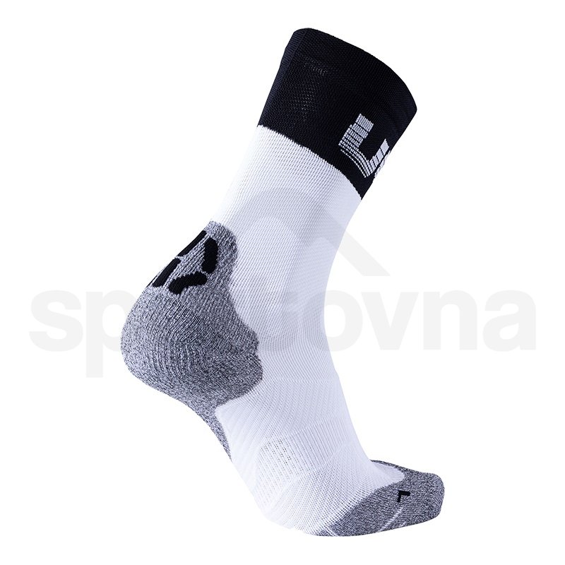 Ponožky UYN CYCLING LIGHT - bílá/černá