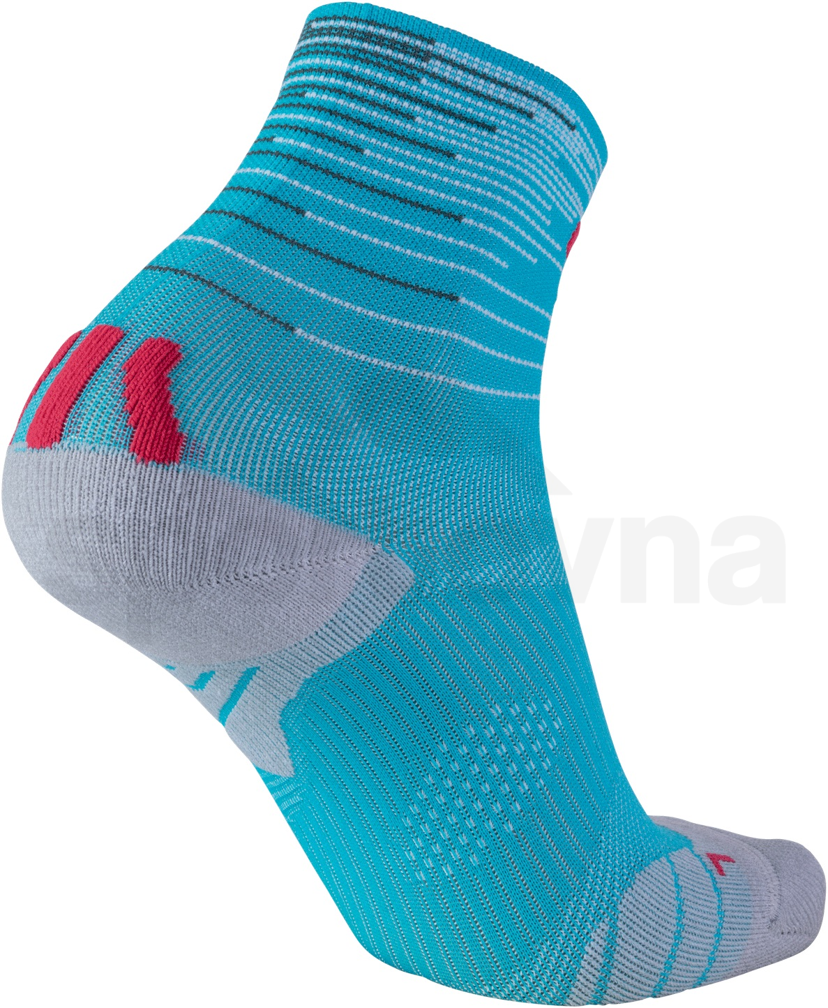Ponožky UYN FREE RUN - modrá/šedá/růžová