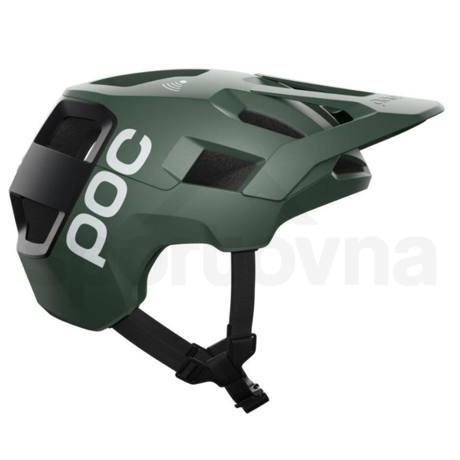 Cyklo helma POC Kortal Race MIPS Epidote Green/Uranium - černá/zelená