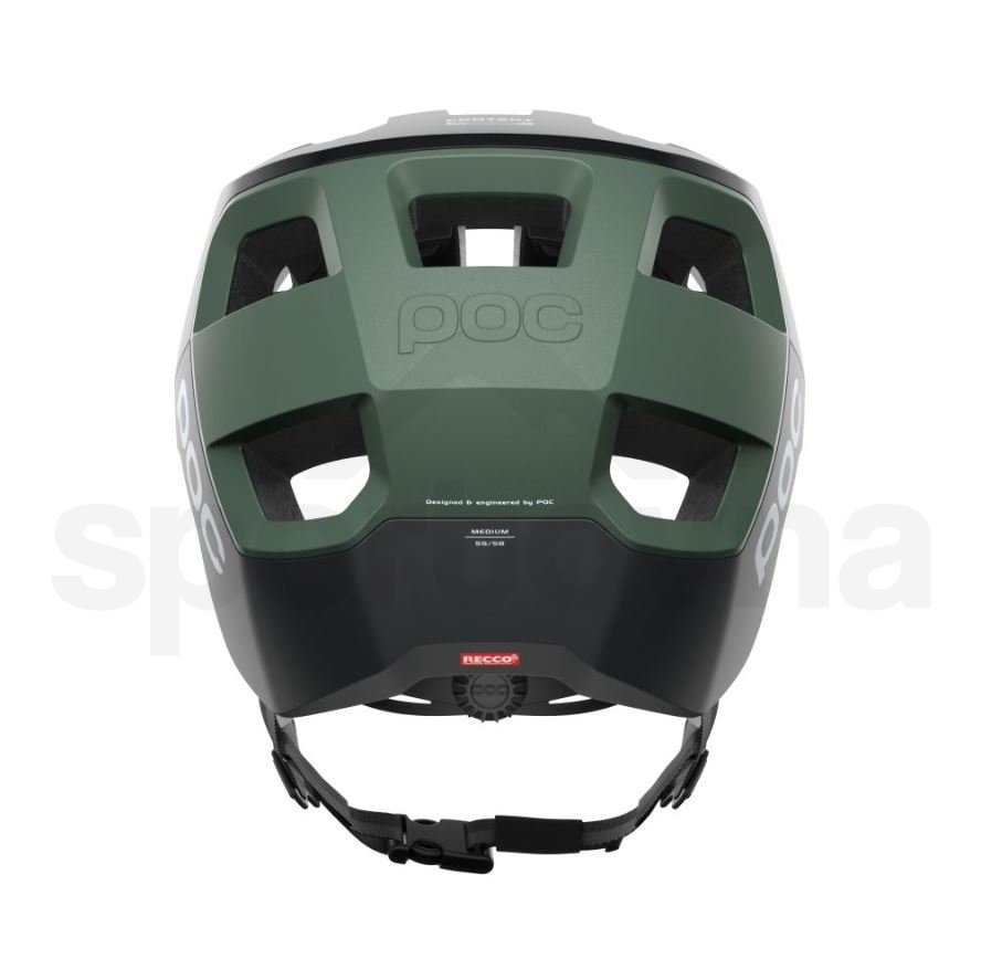 Cyklo helma POC Kortal - černá/zelená