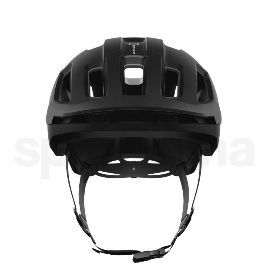 Cyklo helma POC Axion Race MIPS - černá/bílá