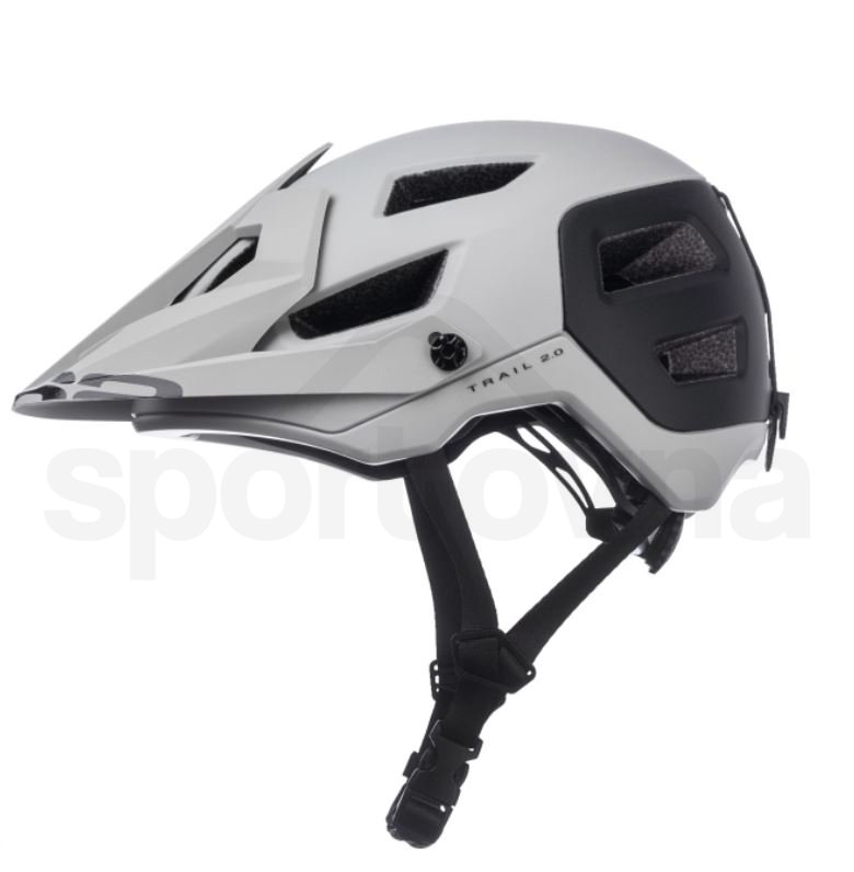Cyklo helma R2 TRAIL 2.0 ATH31C - šedá/černá