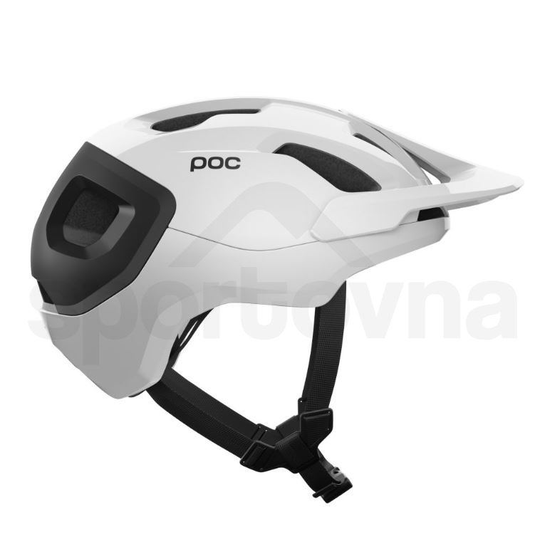 Cyklo helma POC Axion Race MIPS - bílá/černá matná