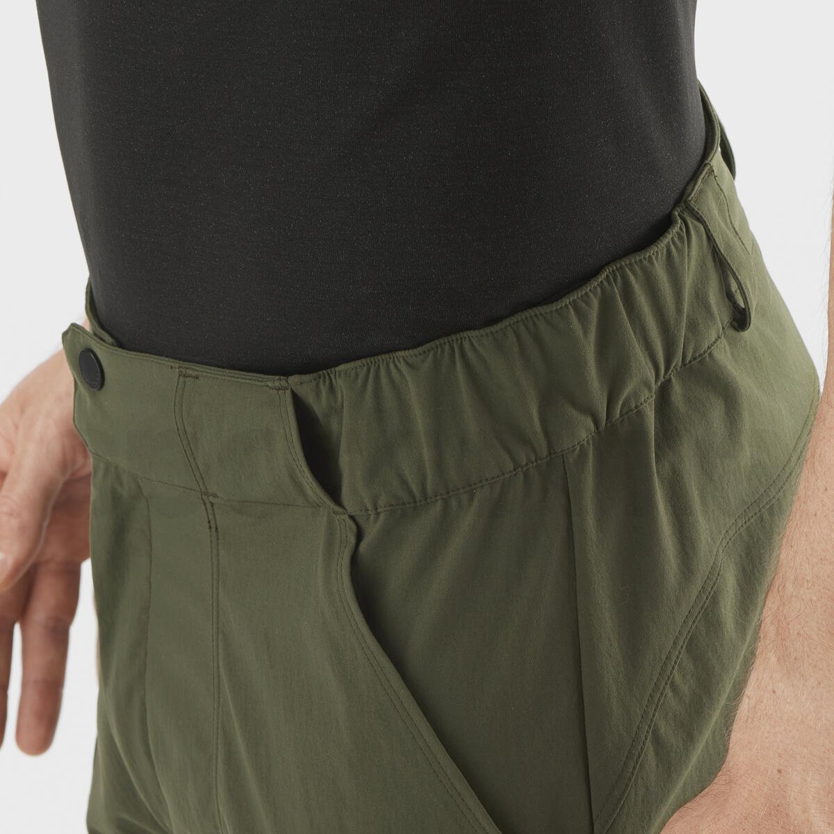 Kalhoty Salomon OUTRACK PANTS M - zelená (standardní délka)