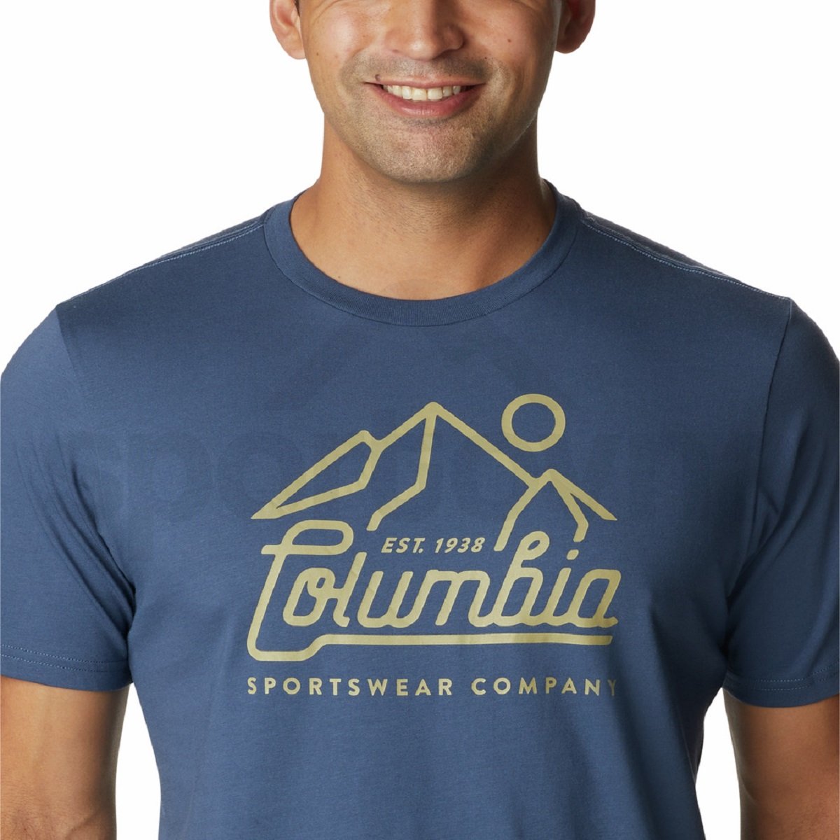Tričko Columbia CSC™ Seasonal Logo Tee M - modrá