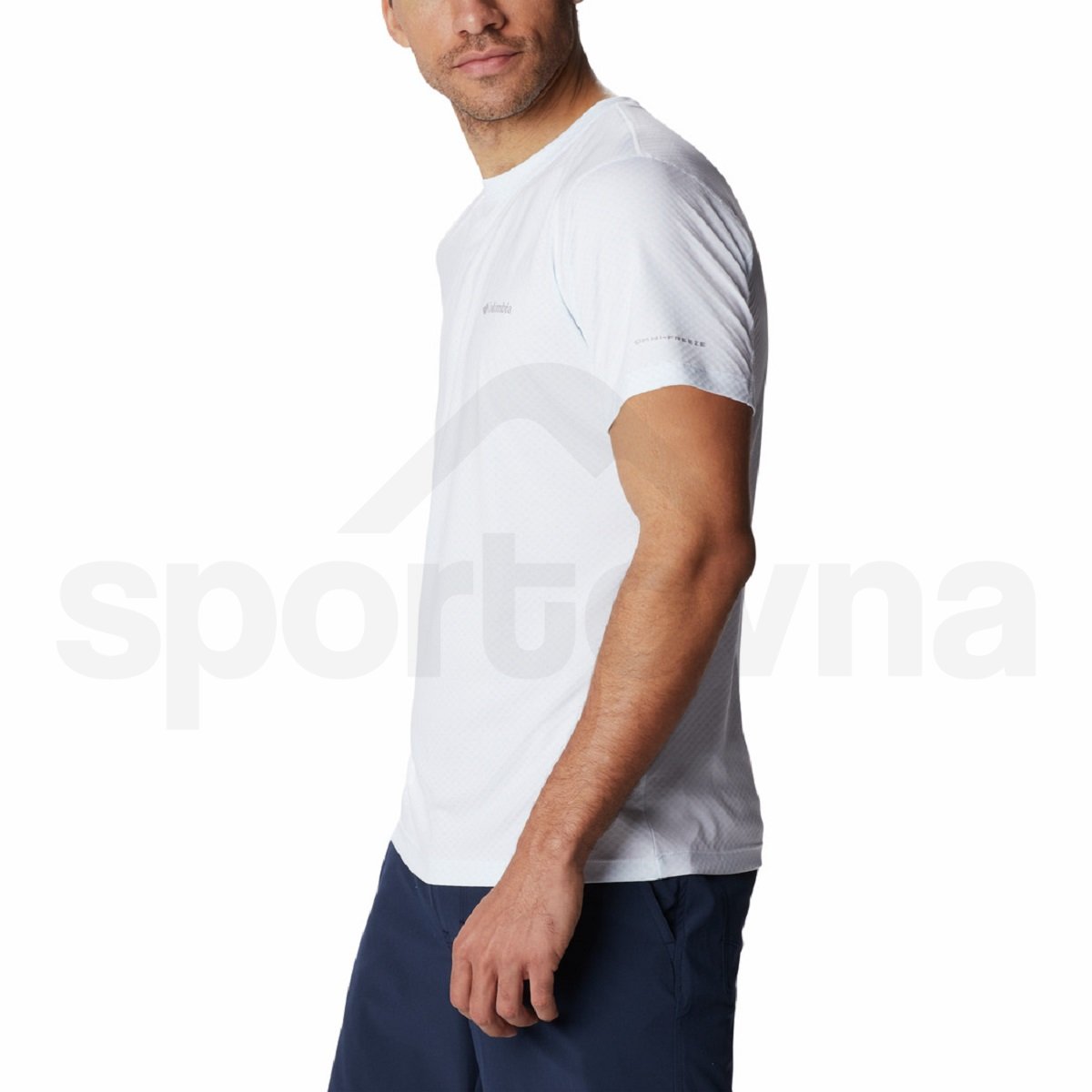 Tričko Columbia Zero Rules™ Short Sleeve Shirt M - bílá