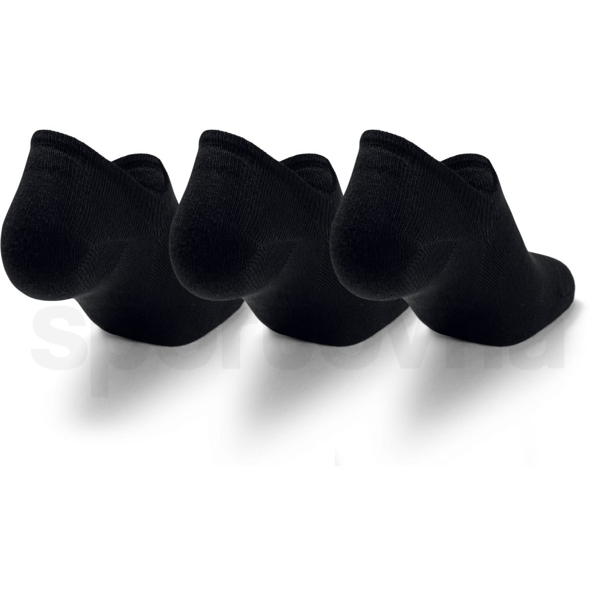 Ponožky Under Armour Essential UltraLowTab 3pk U - černá/bílá