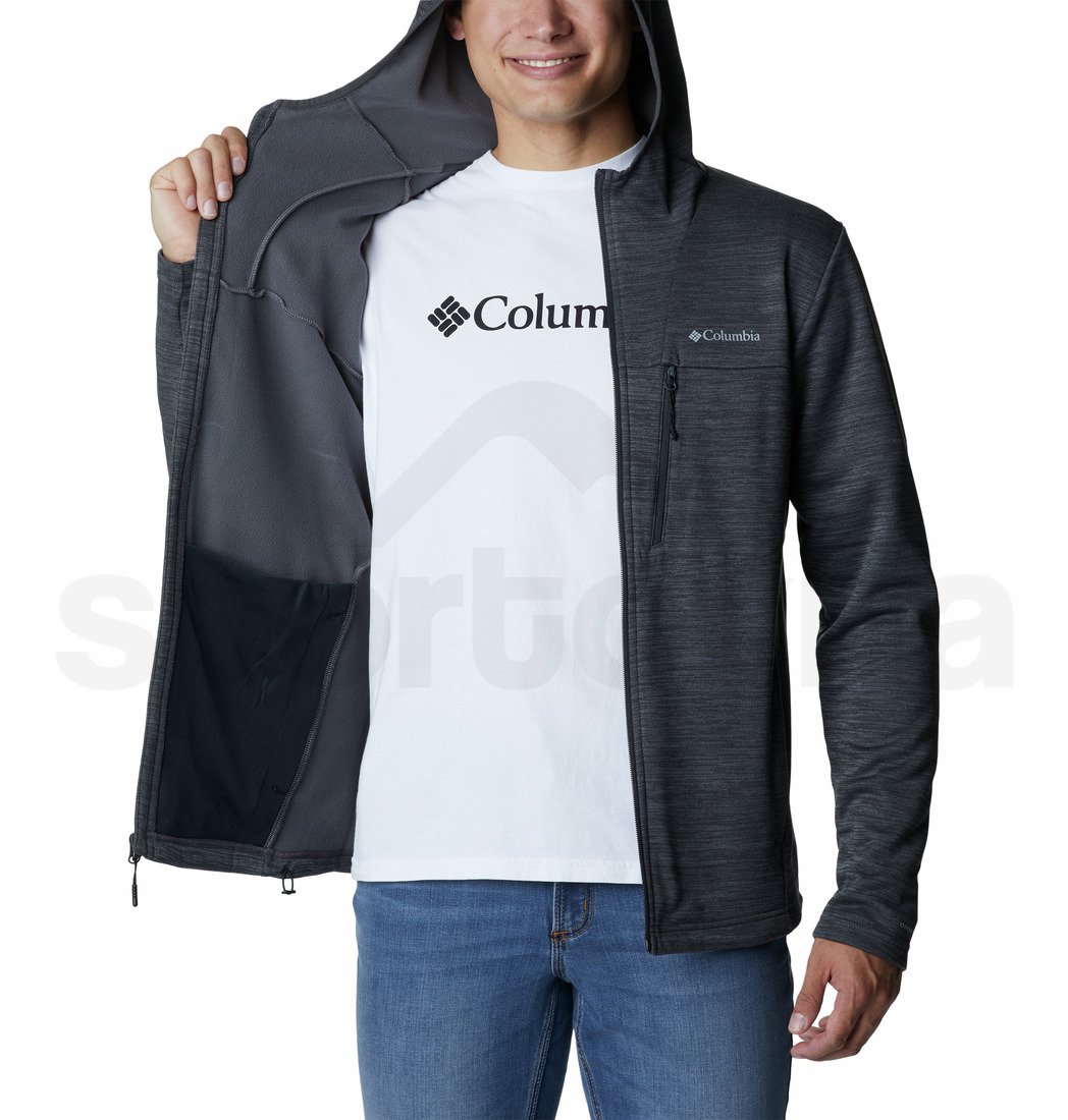 Mikina Columbia Maxtrail™ II Fleece Hooded Full Zip M - šedá