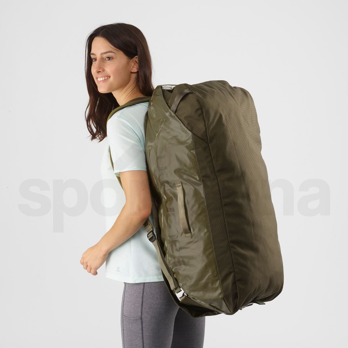Cestovní taška Salomon OUTLIFE DUFFEL 45 LC1516700 - zelená