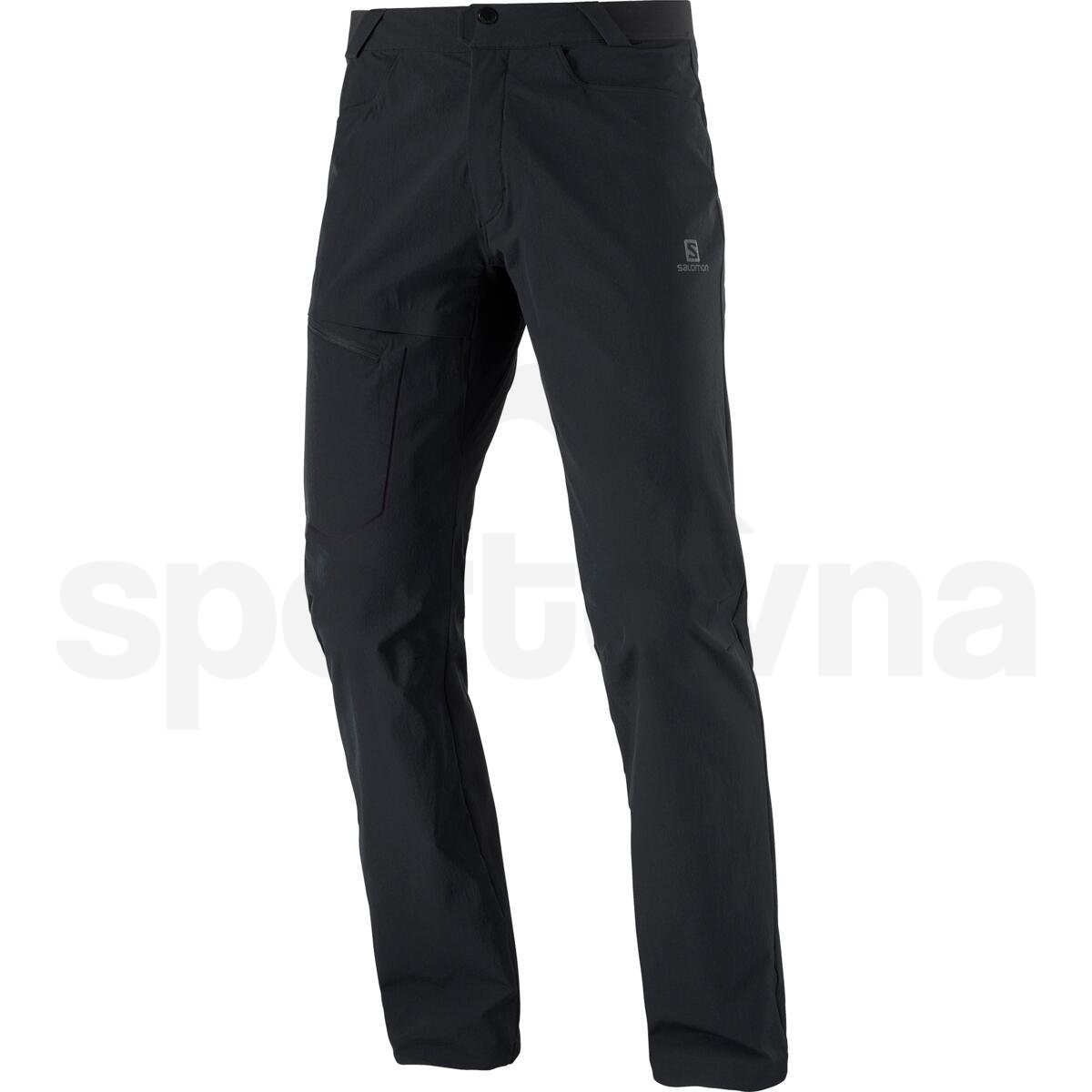 Kalhoty Salomon WAYFARER PANTS M - černá (prodloužená délka)