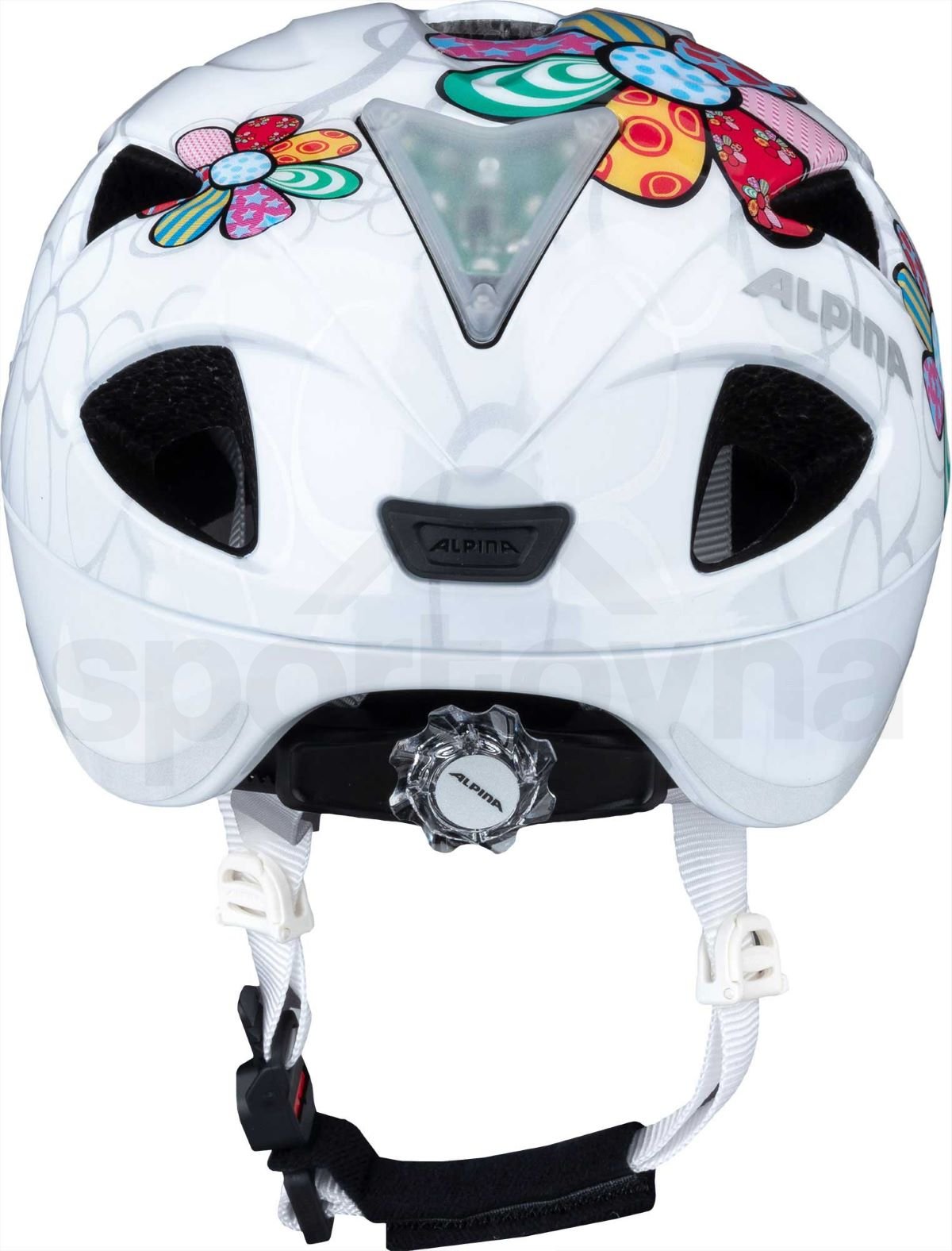 Cyklo helma Alpina Ximo Flash Inmold K - bílá