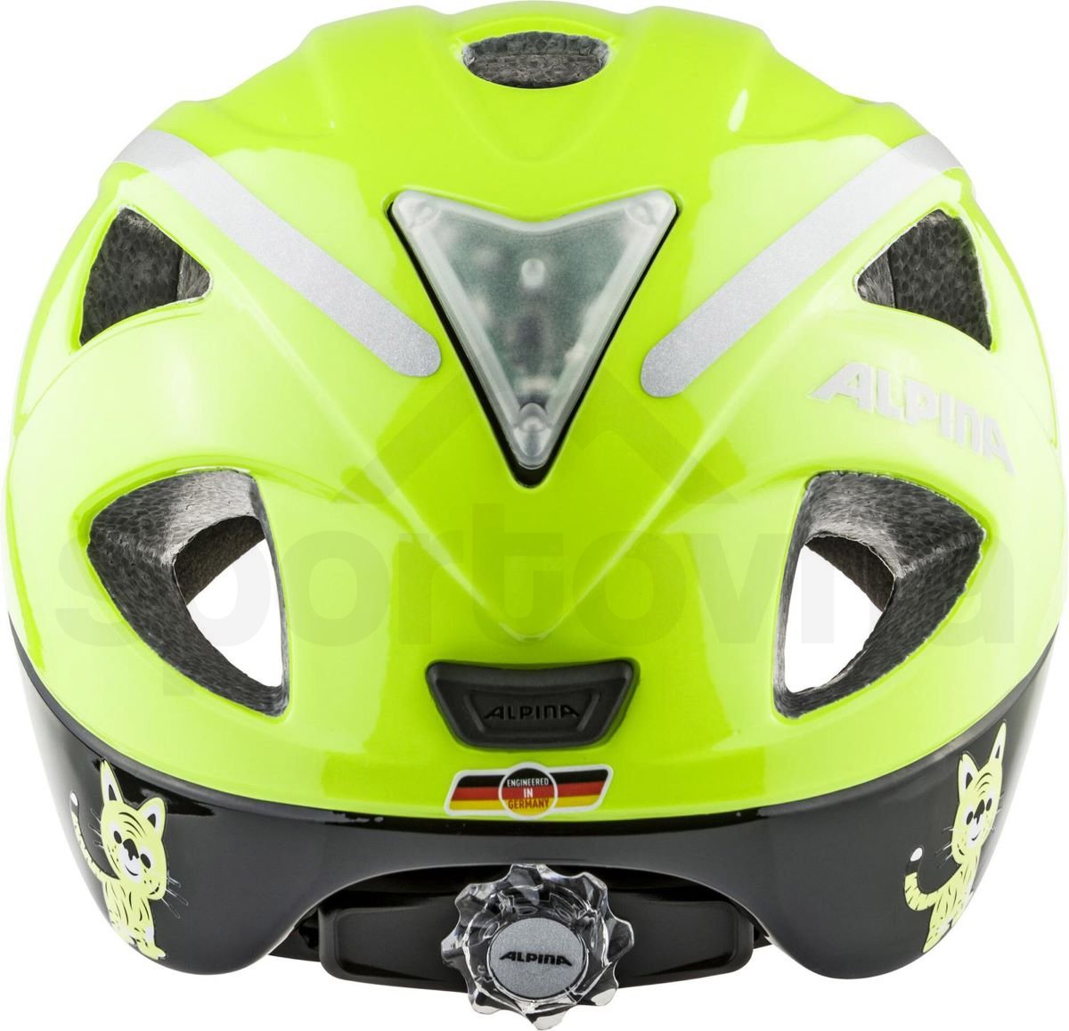 Cyklistická helma Alpina Ximo Flash Inmold K - žlutá