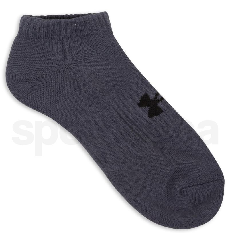 Ponožky Under Armour UA Core No Show 3Pk - černá/bílá/šedá
