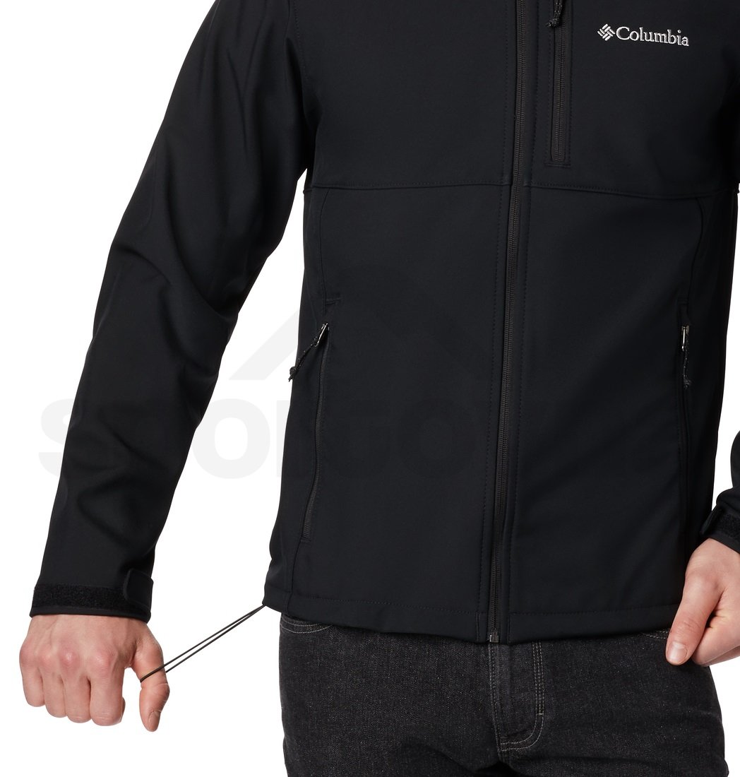 Bunda Columbia Ascender™ Hooded Softshell Jacket M - černá