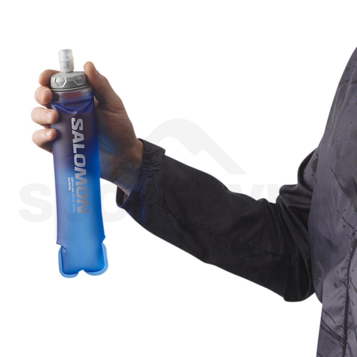 Láhev Salomon Soft Flask Xa Filter 490ml - modrá