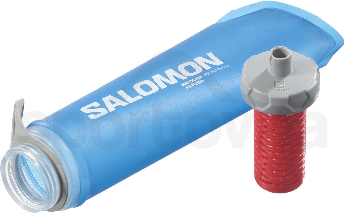 Láhev Salomon Soft Flask Xa Filter 490ml - modrá