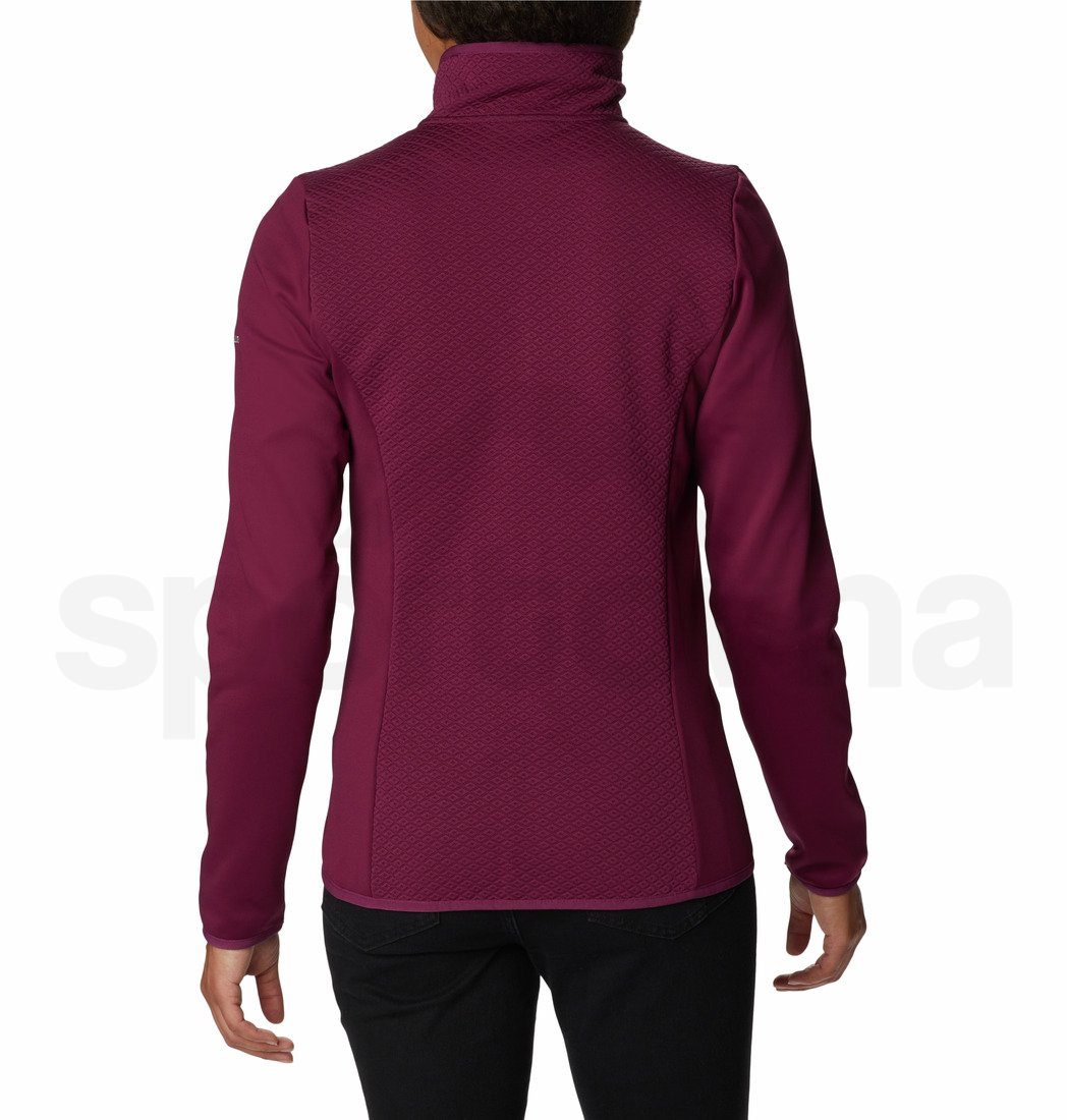 Mikina Columbia Roffe Ridge™ Full Zip Fleece W - fialová