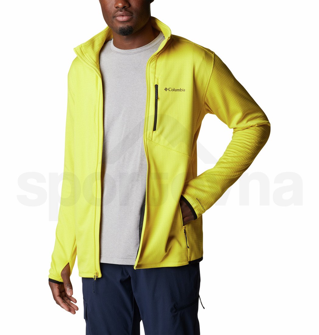 Mikina Columbia Park View™ Fleece Full Zip M - žlutá