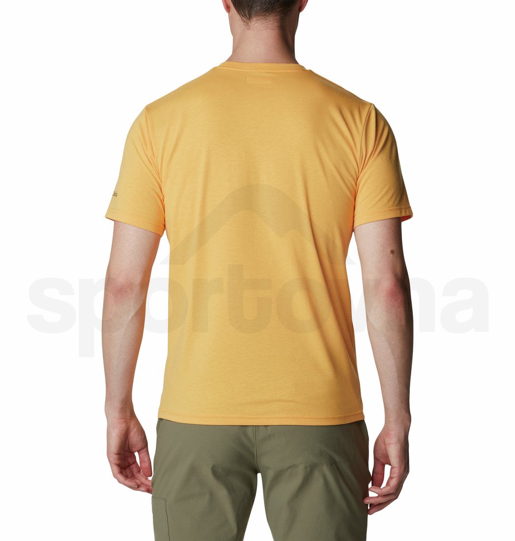 Tričko Columbia Men's Sun Trek™ Short Sleeve Graphic Tee M - žlutá