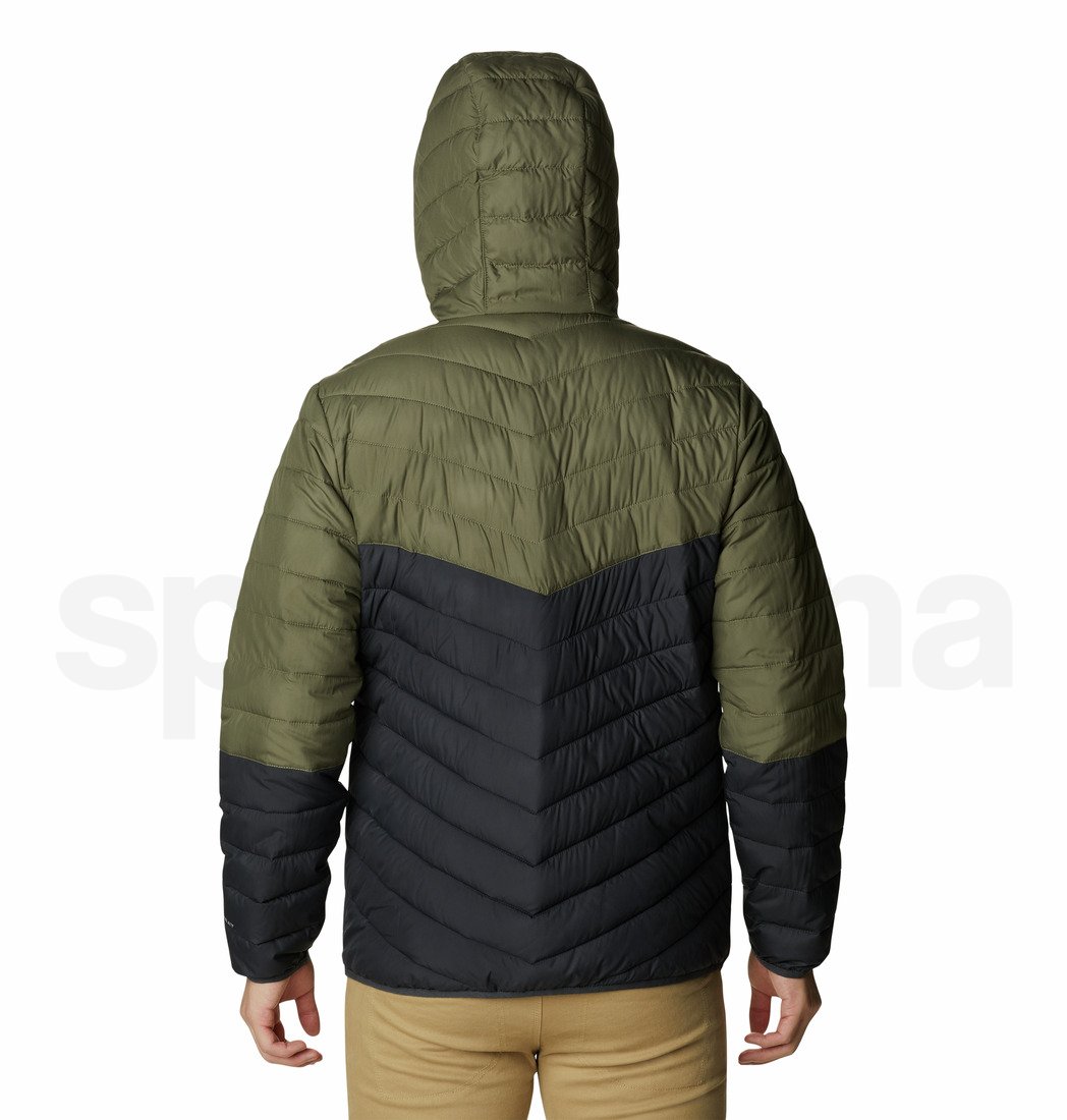 Bunda Columbia Eddie Gorge™ Hooded Jacket M - černá/zelená