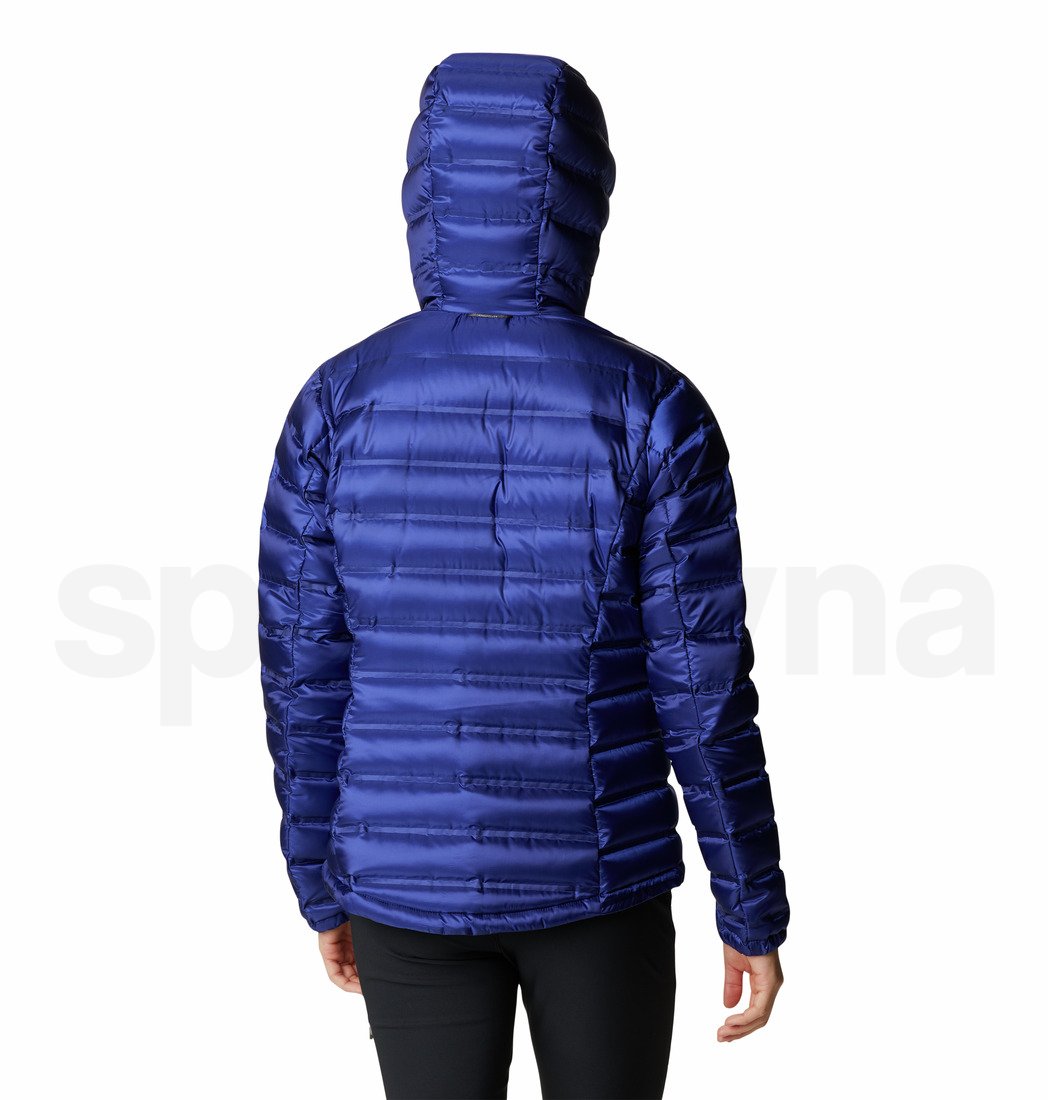 Bunda Columbia Pebble Peak™ Down Hooded Jacket W - modrá