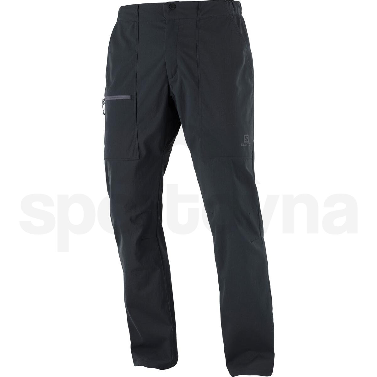 Kalhoty Salomon OUTRACK PANTS M - černá (prodloužená délka)