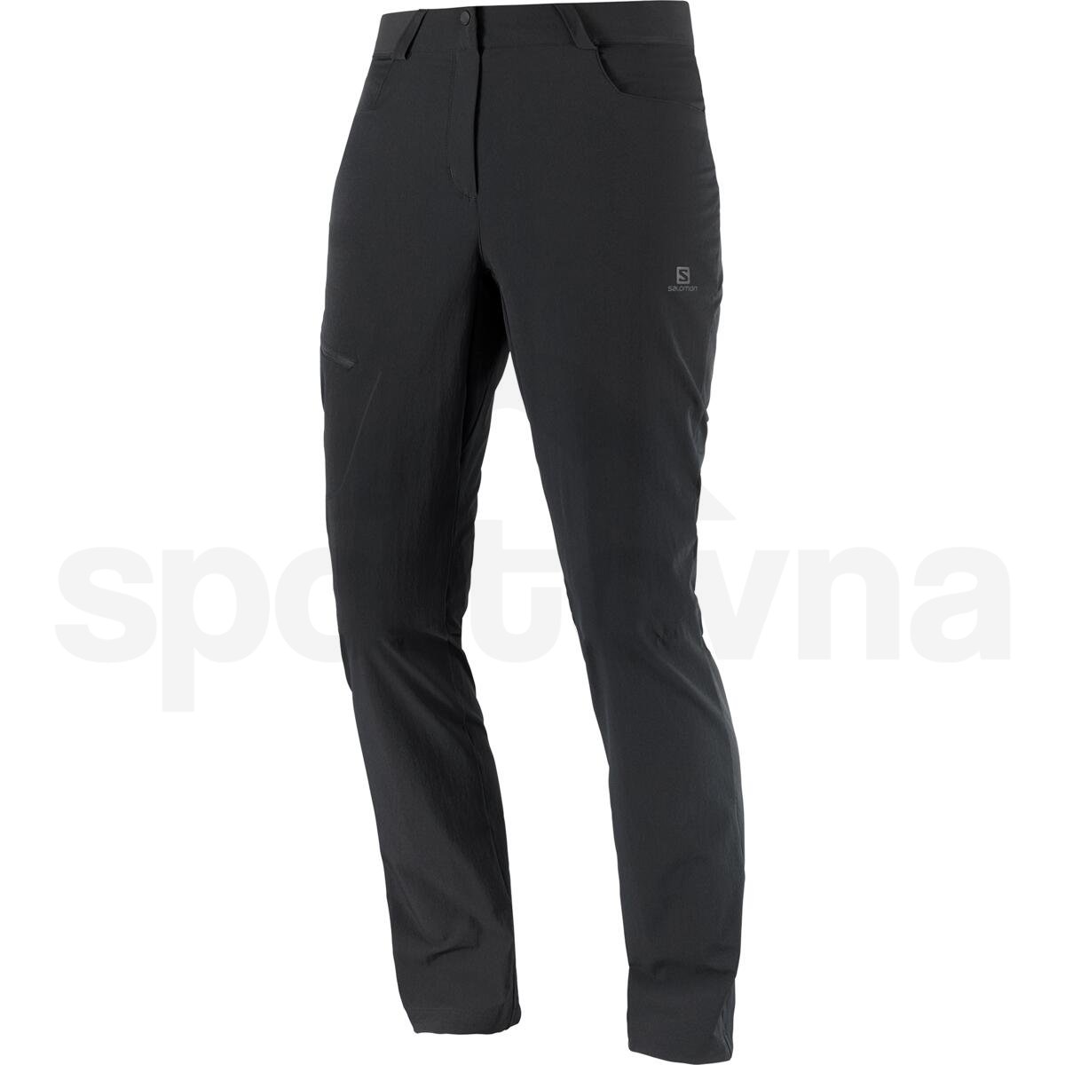 Kalhoty Salomon WAYFARER PANTS W - černá (prodloužená délka)
