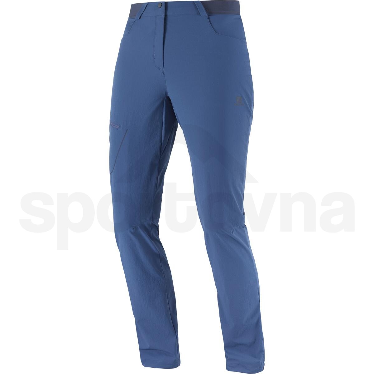 Kalhoty Salomon WAYFARER PANTS W - modrá (prodloužená délka)