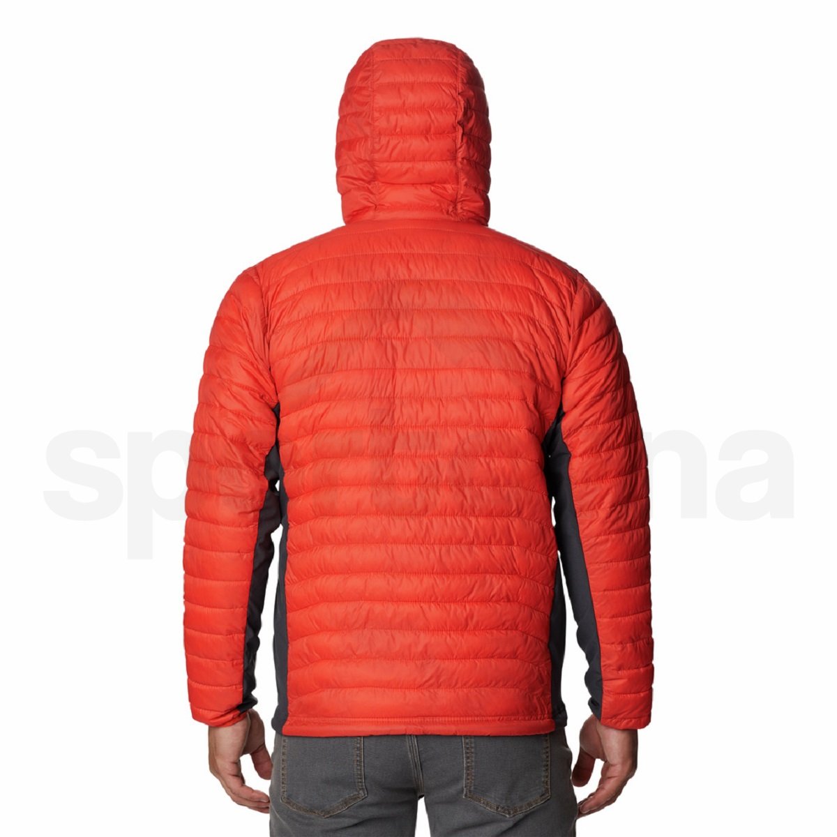 Bunda Columbia Powder Pass™ Hooded Jacket M - červená
