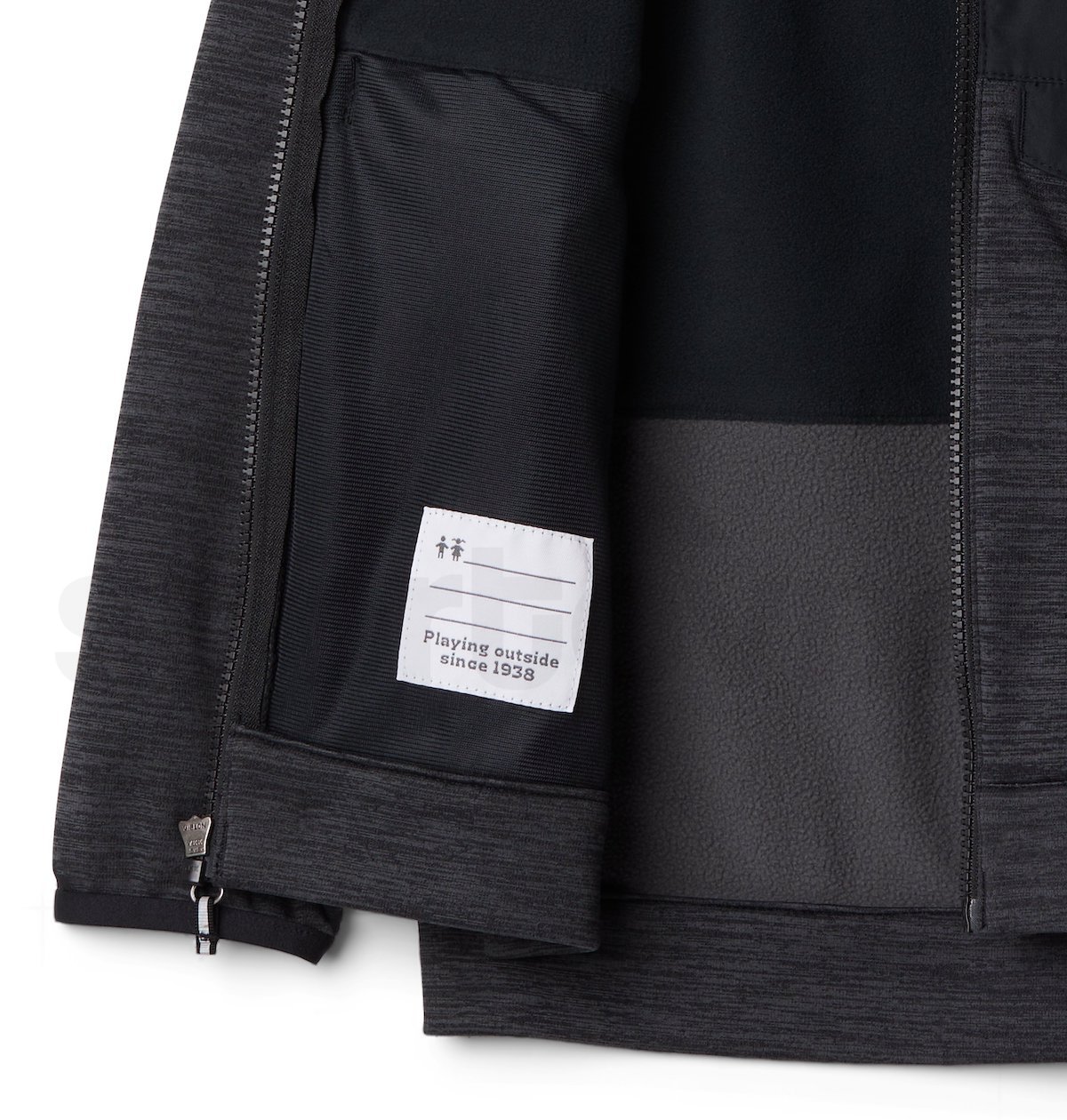 Bunda Columbia Out-Shield™ Dry Fleece Full Zip Jr - černá