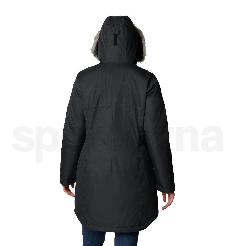 Bunda Columbia Suttle Mountain™ Long Insulated Jacket W - černá