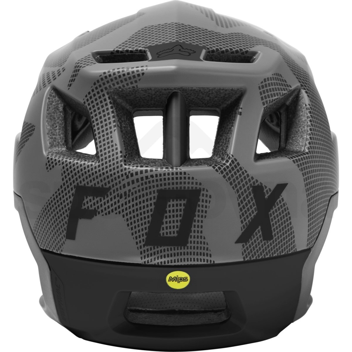Cyklo helma Fox Dropframe Pro - šedá